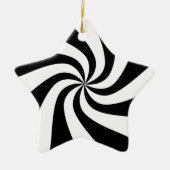 Schwarze u. weiße keramikornament (Vorne)