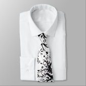 Schwarze u. weiße Krawatte der Fusion - (Gebunden)