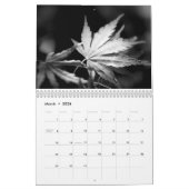 Schwarze u. weiße Kunst u. Gartenbau 2014 Kalender (Mär 2026)