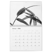 Schwarze u. weiße Kunst u. Gartenbau 2014 Kalender (Jan 2026)