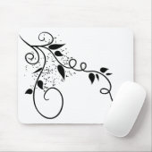 Schwarze u. weiße mousepad (Mit Mouse)