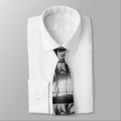 Schwarze u. weiße Palmen in der Krawatte (Gebunden)