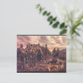 Schwarze Uhr in Magersfontein Postkarte (Stehend Vorderseite)