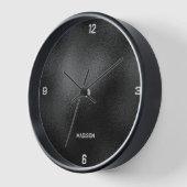 Schwarze Uhr schimmern (Winkel)