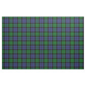 Schwarze Uhrmilitärtartan-Druck Stoff (Fat Quarter (45,7 x 55,9 cm))