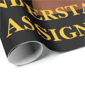 Schwarze Unabhängigkeit Juneteenth Geschenkpapier (Rolleneckpunkt)