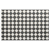 Schwarze und antike weiße Diamanten (groß) Stoff (Yard (91,4 cm))