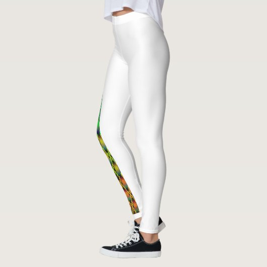 Schwarze und bemerkenswerte schwarze Geschichte Ke Leggings (Links)