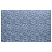 Schwarze und blaue abstrakte Linien Stoff (Yard (91,4 cm))