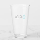 Schwarze und blaue Aira Gewohnheit Glas (Rückseite)