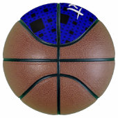 Schwarze und blaue Blöcke Basketball (Rechts)