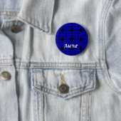 Schwarze und blaue Blöcke Button (Beispiel)