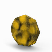 Schwarze und gelbe Paintballs Fotoblock (Rechts)