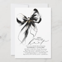 Schwarze und goldene elegante, launische Brautpart