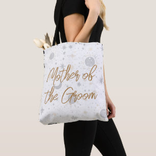 Schwarze und goldene Himmelsmutter Tasche