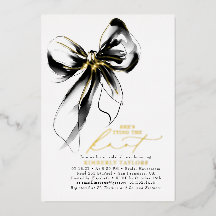 Schwarze und goldene Schleife Elegante, wunderlich