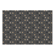 Schwarze und goldene skandinavische US Flagge Xmas