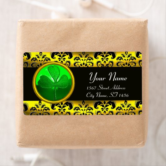 SCHWARZE UND GOLDSPANNE, GRÜNES KLEEBLATT (Insitu)