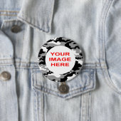 SCHWARZE UND GRAUE CAMOUFLAGE BUTTON (Beispiel)
