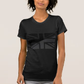 Schwarze und graue Flagge T-Shirt (Vorderseite)
