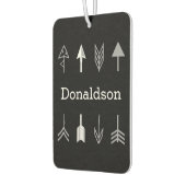 Schwarze und graue Pfeile Autolufterfrischer (Links)