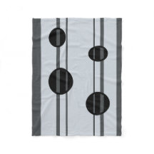 Schwarze und graue Punkte und Linien