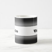 Schwarze und graue Tasse für einen Onkel (Mittel)