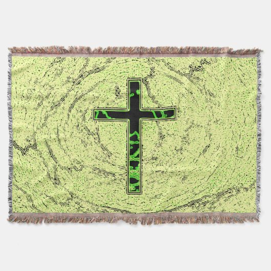 SCHWARZE UND GRÜNE KREUZEN MIT MARKE DECKE (Vorderseite)