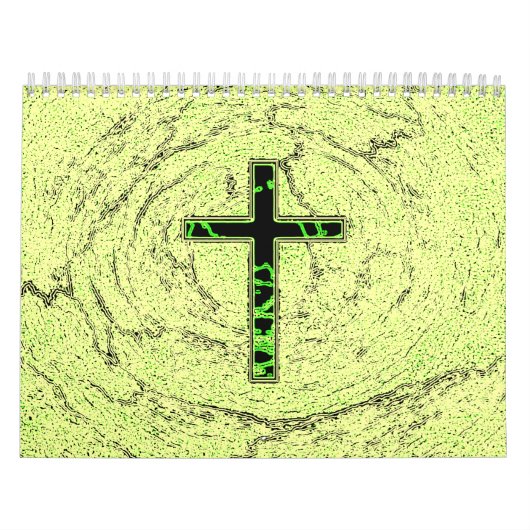SCHWARZE UND GRÜNE KREUZEN MIT MARKE KALENDER (Titelbild)