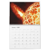 SCHWARZE UND GRÜNE KREUZEN MIT MARKE KALENDER (Jan 2027)