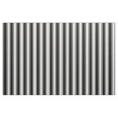 Schwarze und hellgraue Streifen Stoff (Fat Quarter (45,7 x 55,9 cm))