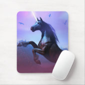 Schwarze und majestätische Mousepad (Mit Mouse)