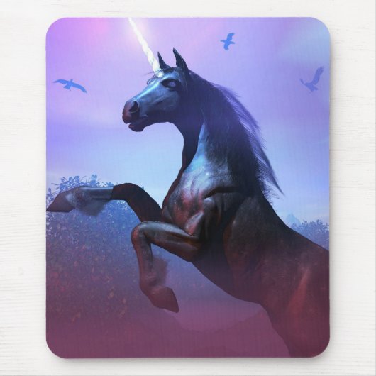 Schwarze und majestätische Mousepad (Vorne)