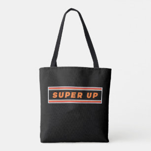 Schwarze und orange Super 18 Super Up-Tragetasche Tasche