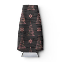 SCHWARZE UND PINKCHRISTMAS BÄUME & STERNE