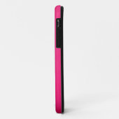 Schwarze und rosa Glitzer iPhone 5 Abdeckung Case-Mate iPhone Hülle (Hinten/Links)
