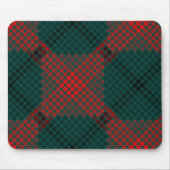 Schwarze und rote Kugeln oder Löcher über grünem H Mousepad (Vorne)