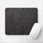 Schwarze und rote Venen Mousepad (Mit Mouse)