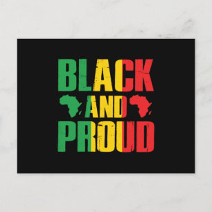 Schwarze und schwarze Geschichte (2) Einladungspostkarte