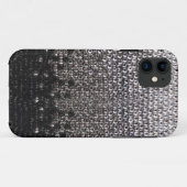 Schwarze und silberne diamante de Case-Mate iPhone hülle (Rückseite (Horizontal))