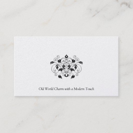 Schwarze und silberne Platin-Visitenkarte Visitenkarte (Vorderseite)