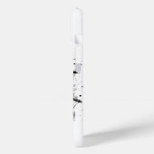 Schwarze und weiße Astronautenkatze Case-Mate iPhone Hülle (Rückseite / Links)