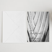 Schwarze und weiße Banane Barke Postkarte