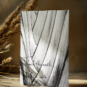 Schwarze und weiße Banane Barke Postkarte