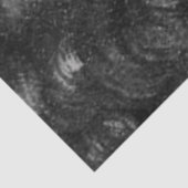 Schwarze und Weiße Frau Seidenpapier (Ausschnitt)