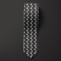 Schwarze und weiße geometrische Katzen