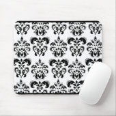 SCHWARZE UND WEISSE KAMASK MOUSEPAD (Mit Mouse)