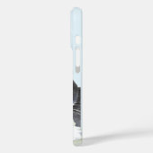 Schwarze und weiße Katze Case-Mate iPhone Hülle (Rückseite / Links)