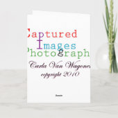 Schwarze und weiße Katze, leere Geburtskarte Karte (Rückseite)