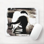 Schwarze und weiße Katzen Mousepad (Mit Mouse)